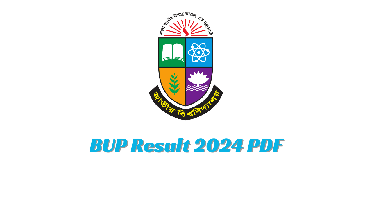 BUP Result 2024 PDF