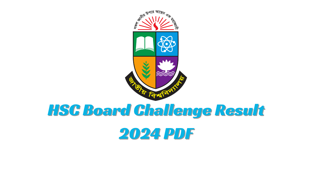 HSC Board Challenge Result 2024 PDF (Published) All Boards Nu Notice