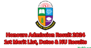 Honours Admission Result 2024