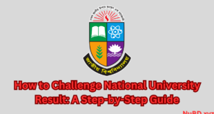 How to Challenge National University Result: A Step-by-Step Guide