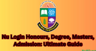 Nu Login Honours, Degree, Masters, Admission: Ultimate Guide